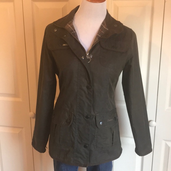 ladies barbour jacket size 18